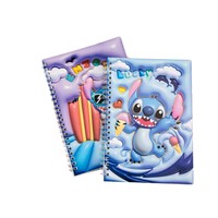 Nouveau carnet à spirale A5 haut de gamme, carnet à spirale pour étudiants avec pages couleur et design élégant