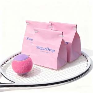 Custom LOGO Tin Tie Kraft <b>Paper</b> Bags Stand up Pouch <b>for</b> <b>Bakery</b> Sugar Candy Chocolate Moisture Proof Food Bag <b>for</b> Product Display - Product Image 1