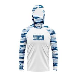 <span class=keywords><strong>Maglia</strong></span> da Pesca 3-in-1 UPF 50+ Impermeabile, Antivento e Antimosche, ad Asciugatura Rapida, con Cappuccio e Maschera Viso, Manica Lunga, Abbigliamento Protettivo per Esterni - Product Image 3