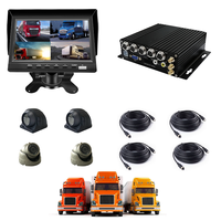 SeemeTech Enregistreur vidéo mobile 4G AI 1080P 4 canaux pour voiture, WIFI GPS ADAS DMS MDVR, Systèmes de suivi de flotte et de détection pour camions