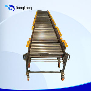 Donglong extensível curvando rolo transportador-usado para transportar caixas - Product Image 6