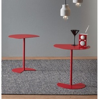 KINNO table basse moderne et minimaliste de style noir et blanc avec table d'appoint et service à thé pour le salon, le balcon et la chambre à coucher.