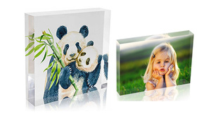 Escaparate de exhibición de bloque acrílico impreso UV personalizado soporte de imagen estante de exhibición de imagen único - Product Image 6