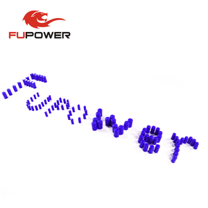 4 mm Silikon-Verschlusskappe Ansaug-Vakuumschlauch-Endstück Stopfen Kappe Rohr Gummi-Rohrendkappen - Product Image 1