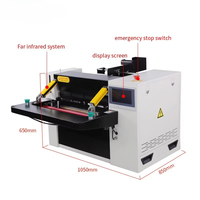 Machine de scellage automatique verticale DFD40TI en plastique noir pour l'emballage de produits chimiques et de vêtements en sachets et pochettes