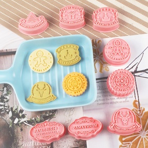 8 cái/bộ Giáng Sinh Khuôn Santa Claus Elk Bông Tuyết Người Tuyết Gingerbread Người Đàn Ông Mô Hình Khuôn Bánh Quy Khuôn Cookie Cutter <span class=keywords><strong>Sugarcraft</strong></span> - Product Image 6