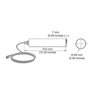 เครื่องวัดความขุ่น HACH Solitax Ts-line (0.001-4000 NTU) สำหรับวัดของแข็งลอยตัว (0.001-50 กรัม/ลิตร) หัววัดแบบจุ่ม ตัวเครื่องทำจาก PVC ได้รับการรับรองมาตรฐาน CE แบบอัตโนมัติ - Product Image 4