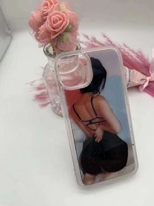 Per iPhone Xs Max 11 12 13 14 15 16 17 Pro Max Sexy melanina Popping corpo Sexy Tpu di lusso cassa del telefono Flash polvere flusso grande culo - Product Image 5
