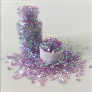 Perles de Bingsu de tube de paille souple de qualité supérieure colorée directe d'usine pour bricolage Slime et accessoires d'artisanat - Product Image 2