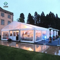 Tente Chapiteau Blanche Guangzhou 10m X 30m, Tente de Mariage pour Événement, Gazebo Extérieur