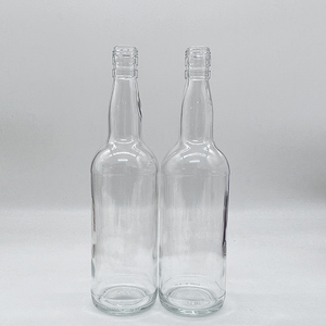 Personalizado de lujo de cuello estrecho Tall Licor Gin <span class=keywords><strong>Tequila</strong></span> Vodka Botella de vidrio vacía Botella de vodka de vidrio <span class=keywords><strong>blanco</strong></span> 750ml con tapa ROPP - Product Image 4