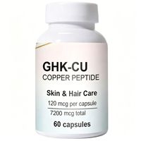 YanniGlow OEM ODM Complément Alimentaire Vitamines pour Adultes et Enfants Soin Cheveux et Peau Anti-Âge Antioxydant Croissance Capillaire Peptide de Cuivre Bleu GHK-CU