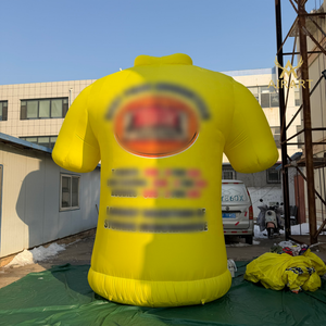 Camiseta Inflable <span class=keywords><strong>de</strong></span> Manga Corta con Logotipo Personalizado, Modelo Deportivo, Accesorio Inflable para Juegos, Globo Inflable con Forma <span class=keywords><strong>de</strong></span> Jersey - Product Image 6