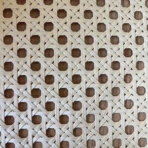 Papier Rotan Mesh Cane Materiaal Hexagon Synthetische Rotan Webbing Geweven Ratan Roll Voor Rotan Meubelen - Product Image 4