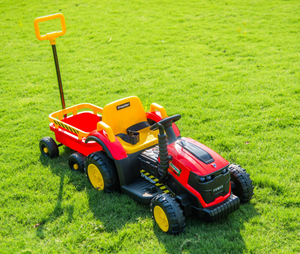 Trattore Elettrico per Bambini 12V 2026 <span class=keywords><strong>con</strong></span> Rimorchio, Auto Giocattolo per Bambini <span class=keywords><strong>con</strong></span> Telecomando 2.4G - Product Image 3