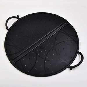 Pantalla de <span class=keywords><strong>salpicaduras</strong></span> de silicona plegable para cocina, tapas plegables protectoras para <span class=keywords><strong>salpicaduras</strong></span> de aceite caliente, accesorio para utensilios de cocina para sartenes - Product Image 4