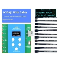 Carte de réparation rapide industrielle JC JCID Q1 pour IP 11-15PM améliore la santé de la batterie sans outil d'amélioration de l'efficacité des câbles externes