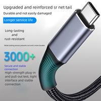 Cable Adaptador USB 3.0 OTG Tipo-C, 5Gbps, Carga Rápida, Material de Nailon Ecológico, Conductor de Cobre Puro, Blindado, para Computadora y Cámara