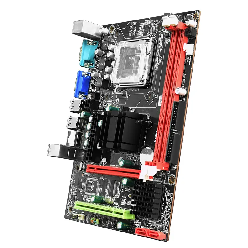 Top Kwaliteit Gaming G31 LGA775 LGA771 Moederbord Met Dual Kanalen DDR2 Ram Geïntegreerde Grafische Pf Main Board