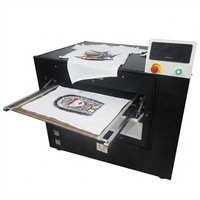 Impresora DTG de Doble Estación A4 de Alta Calidad y Tamaño Compacto para Camisetas, Máquina de Impresión DTG para Fibras Naturales y Químicas, Nylon