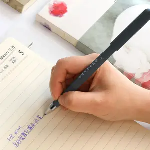 QY la nuova penna Gel facile da cristallo blu carbone nero simpatico cartone animato cancelleria creativa penna gel cancellabile a forma di orso