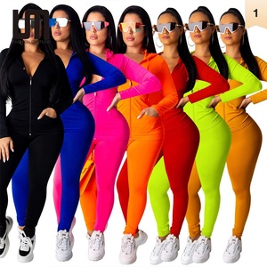 Liu Ming-Conjunto de <span class=keywords><strong>chándal</strong></span> de 2 piezas para <span class=keywords><strong>mujer</strong></span>, Sudadera con capucha, pantalones de <span class=keywords><strong>chándal</strong></span> para correr, gran oferta - Product Image 1