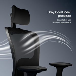 Office Chair Supplier <b>Computer</b> Chair Mesh Office Chair Swivel High Quality Comfortable Ergonomic - Product Image 5