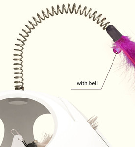 <span class=keywords><strong>2026</strong></span> Yeni Tasarım Otomatik Geri Çekilebilir Yaylı Kedi Oyuncak Çubuğu Yeni Vakumlu Tutucu Evcil Hayvan Vakumlu Tutucu Delik Kazanan Döner Oyuncak - Product Image 4