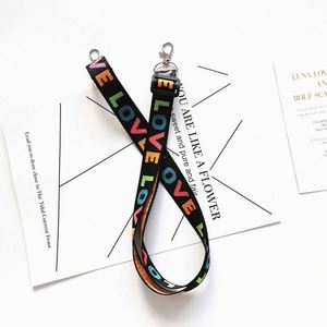 Nueva Correa de Hombro Cruzada de Jacquard con Diseño de Amor, Ajustable en Longitud, para Fundas de Teléfono Móvil DIY - Product Image 3