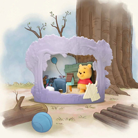 Оригинальный набор коллекционных фигурок POP MART Winnie the Poohed Treehouse Theatre Series, 9 штук в коробке, подарок для ценителей искусства