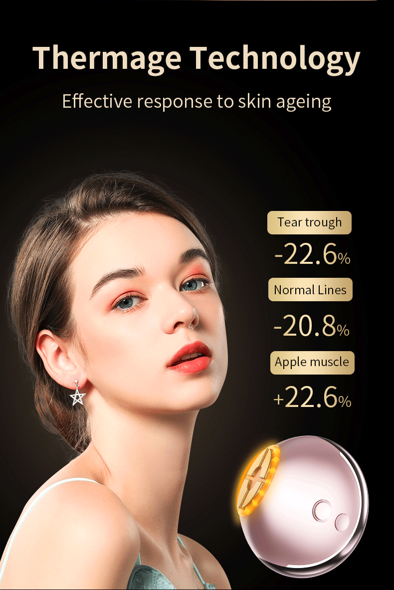 OEM Face Beauty Instrument Radio Frequency Skin Tightening Machine 1100mAh