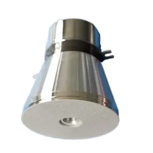 100w 25khz ultrasonik temizleme dönüştürücü ultrasonik dönüştürücü temizleme için piezoelektrik seramik cenverter - Product Image 1