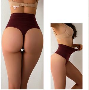 Vente en gros string taille haute pour femme slip fourreau culotte amincissante pantalon abdominal respirant modelant le corps - Product Image 6