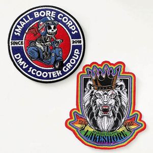 Parches Bordados Personalizados de Producción Profesional, Fábrica China, para Ropa - Product Image 1