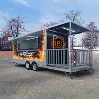 Mini Food Truck Bbq Trailer Concession Restaurant mobile pour de haute qualité La nouvelle annonce alimentaire au Pakistan en Chine