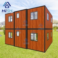 Maison conteneur extensible préfabriquée isolée de 40 pieds 20 pieds Villa préfabriquée de 5 chambres à coucher Maison portable Casa Portable