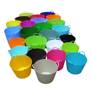 Universal <span class=keywords><strong>Flexi</strong></span> <span class=keywords><strong>Tub</strong></span>, cesta de almacenamiento de juguetes, barril de lavado, Cubo de plástico de colores 3,7 galones 14L - Product Image 2