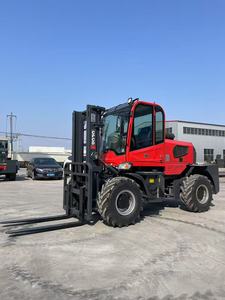 Forklift diesel off-road tangguh berkapasitas 3,5 ton, dilengkapi dengan mesin Cummins EPA, mesin Euro V, kabin, dan perlengkapan bucket. - Product Image 6