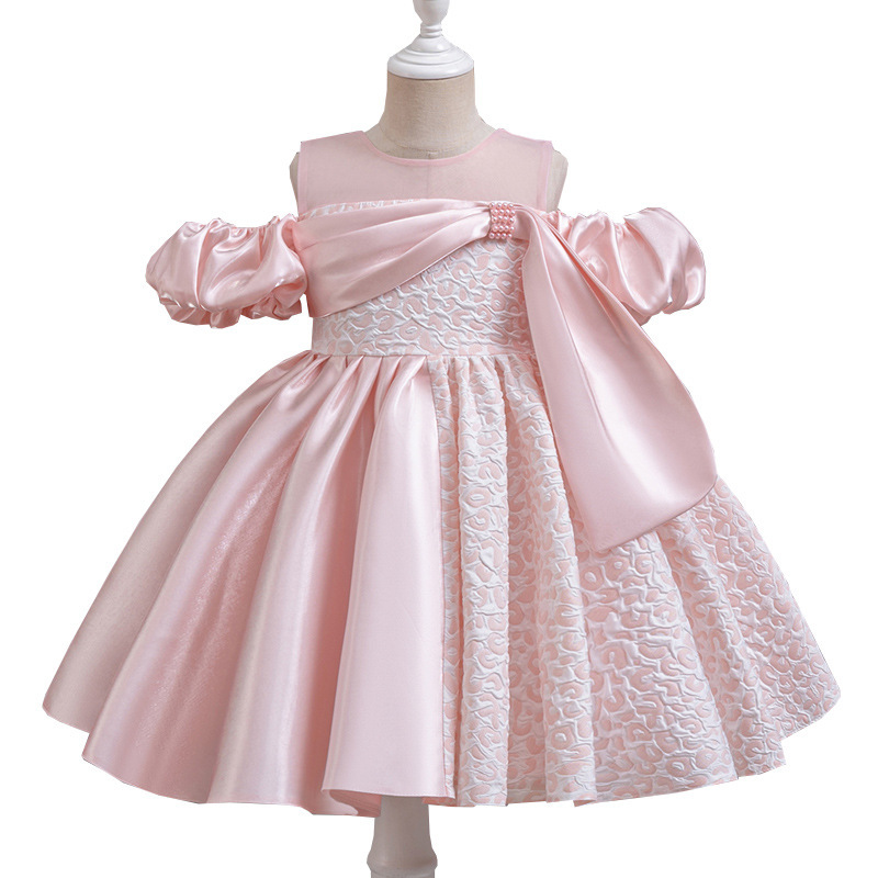 Girls Dresses Excellent Pleated Design Wedding