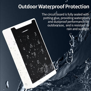 Controlador de Acceso Impermeable de Doble Frecuencia 125Khz, Lectores de Tarjetas <span class=keywords><strong>RFID</strong></span>, Control de Acceso por Contraseña - Product Image 4