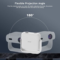 Amazon - Cámara WiFi Portátil 720P Android 14 Mini Movie 360, Gran Venta ° Soporte Ajustable para Proyector de Cine en Casa, para Exteriores, Teléfono y Portátil