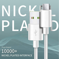 Câble de données Micro-USB en PVC pour téléphone portable, Original et robuste, livraison gratuite