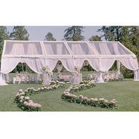 Tentes de réception en aluminium pour 500 personnes, tentes pour événements plus importants, tentes pour événements, 100 invités, extérieur, très résistantes, 10*20, tente de mariage