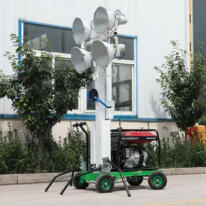 Diesel generator für Außen beleuchtung mit 4*1000W Diesel generator