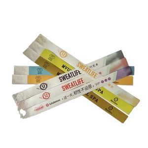 Bracelet de remerciement personnalisé, pour dames, bracelet tyvek imprimé à jet d'encre, bracelets jetables avec identification, bon marché - Product Image 1