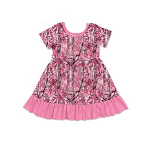 Pijamas de Camuflaje Casual Personalizados para Niñas, Conjuntos de 2 Piezas, Ropa de Dormir para Niñas Pequeñas, Vestidos al por Mayor, Ropa para Hermanas - Product Image 2