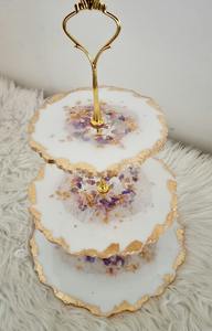 Support à gâteaux en résine époxy écologique de haute qualité, durable, pour gâteaux, cupcakes et pâtisseries - Product Image 3