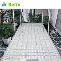 HUIFA Banc pour plantes en reflux de Thaïlande Banc de pépinière à roulement hydroponique Table de culture mobile pour la culture de plantes en serre