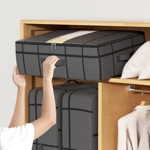 Contenedores organizadores debajo de la cama, bolsa de almacenamiento de ropa de gran capacidad para el hogar y el dormitorio - Product Image 4