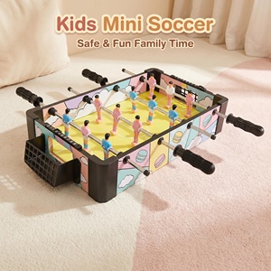 Tavolo da Calcio Balilla Portatile in MDF con Contatore Punti per Casa, Ufficio e Svago - Product Image 1